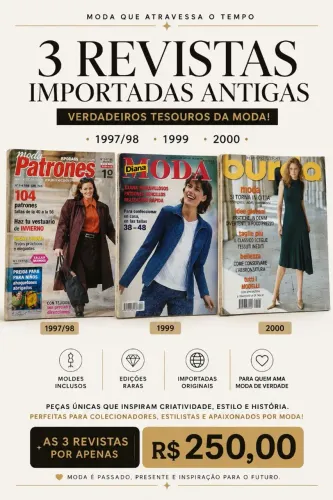 Revistas importadas,moda