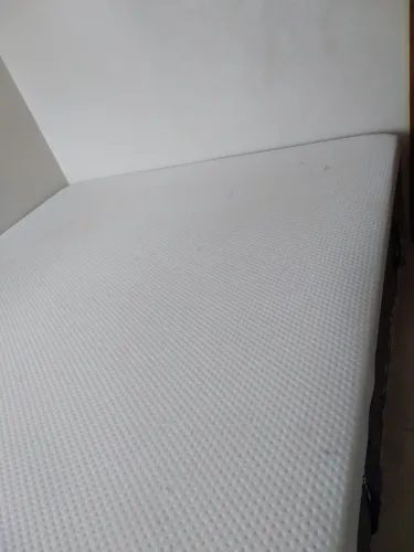 Cama box com Colchão King Emma Original 193x203cm, Ortopédico