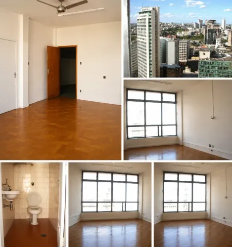 Sala Comercial 25 m² no Centro de BH | Portaria 24h | Aluguel ou Venda