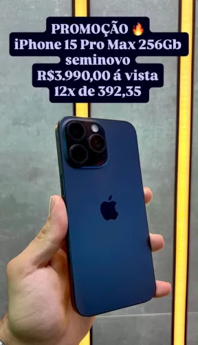 IPHONE 15 PRO 128GB SEMINOVO