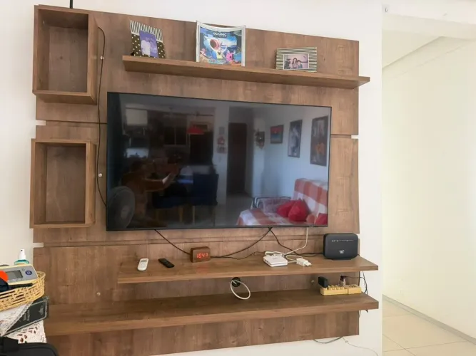 rack de parede painel de tv
