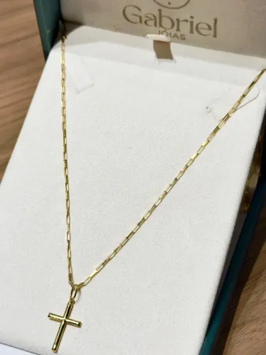 Cordão de ouro Cartier tijolinho 4.41g ( LOJA FÍSICA )
