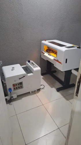 Impressora DTF + Prensa carrossel