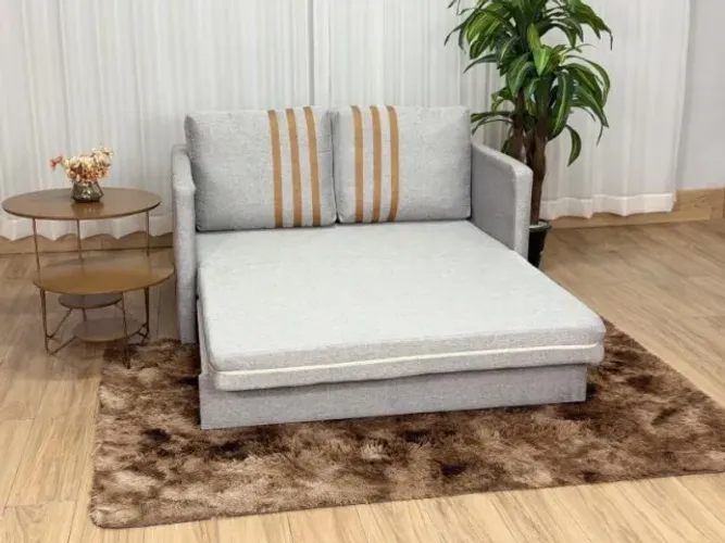 *Sofá Cama Dominic 1.40m - Pronta Entrega.