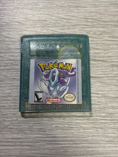 Game Pokémon Crystal (versão brasileira) Nintendo Game Boy Original