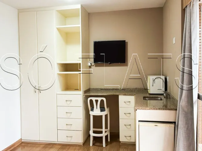 Residencial Upper Curitiba, apartamento disponível para venda com 24m², 1 dormitório