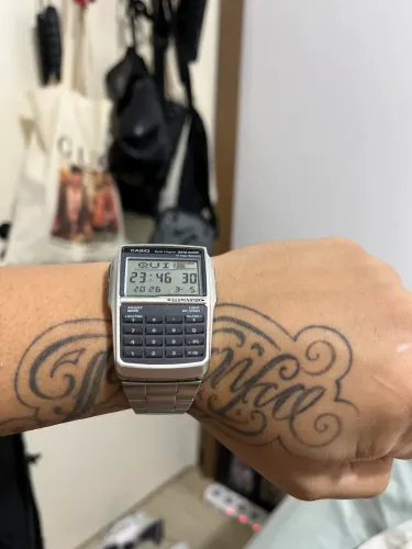 Relógio Casio Data Bank DBC-32D-1ADF.