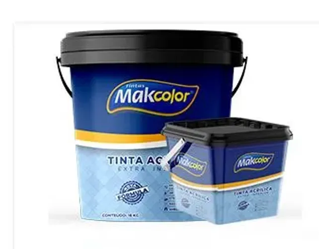 TINTA PVA BRANCO GELO BALDE 18KG (MAKCOLOR) (OFERTA VALIDA ATE 08/07)