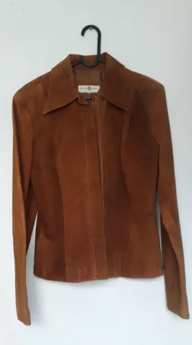 Jaqueta de couro vintage 