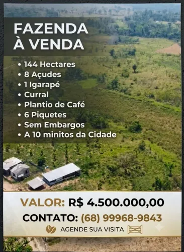 Fazenda a venda 