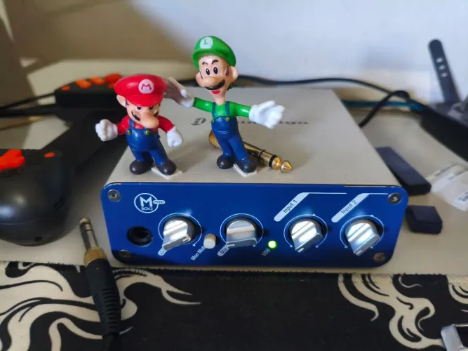 Interface de áudio Mbox Mini 2