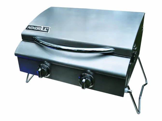 Churrasqueira a Gás Inox Portátil Nexgrill 20.000 BTUs Nova