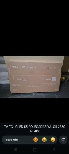 Tv TCL 55 POLEGADAS LACRADA