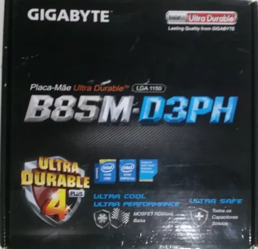 Placa mãe Gigabyte B85M D3PH