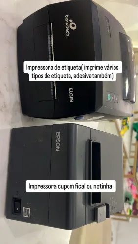 Impressora de Etiqueta térmica e cupom fiscal
