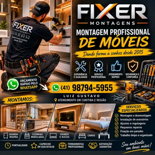 Montagem Profissional de Móveis