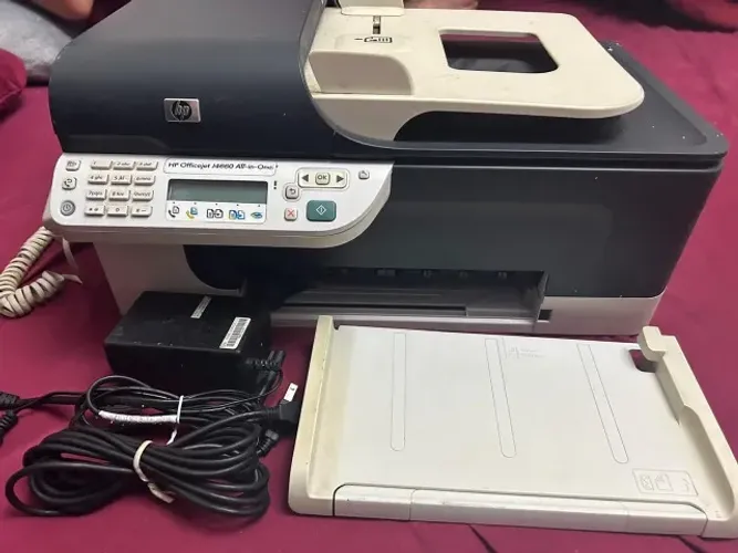 Impressora Multifuncional HP Officejet J4660 All-in-One - Ler Descrição