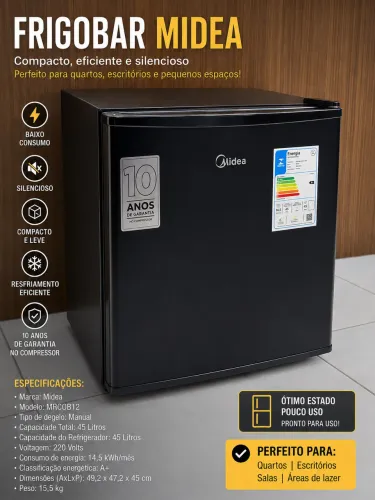 Frigobar MIDEA 45L