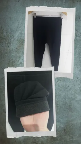 Calça peluciada