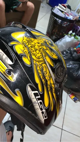 Capacete ls2 sem viseira 