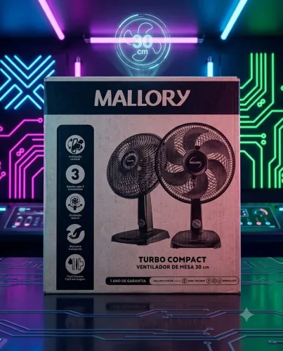Ventilador de mesa - potência máxima, máximo vento e alivia o calor - entrega grátis