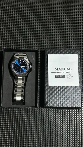 Relógio Poedagar Original Quartz á prova d'água Novo