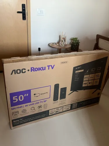Smat TV - AOC 50 polegadas 4k