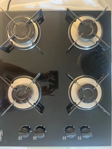 Cooktop a gás Fisher em bom estado