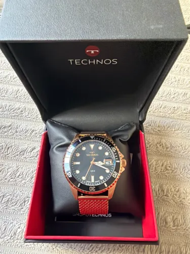 Relógio technos rosê