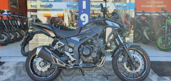Honda Cb 500X Abs 2022 Preta Único Dono
