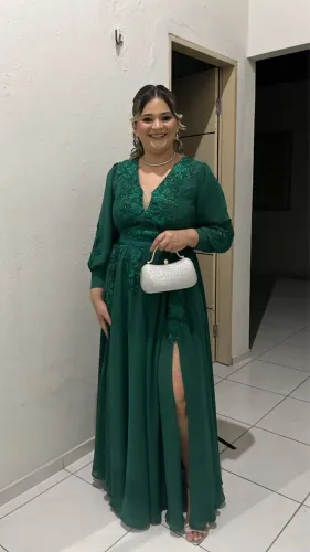 Vestido elegante de festa