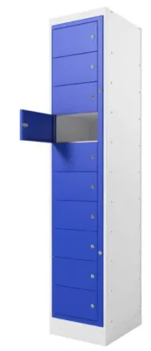 Armário 10 portas de aço