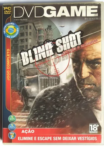 DVD Game - Blind Shot, Confissões de Um Assassino - Para PC