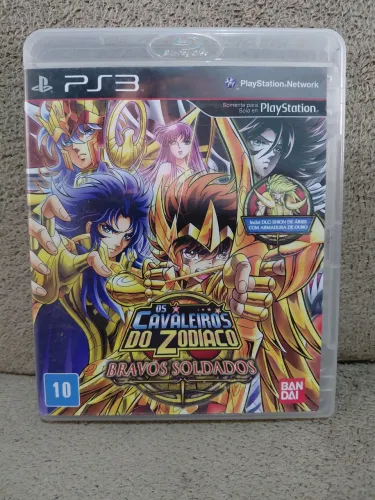 Jogo Cavaleiros do Zodíaco Bravos Soldados Ps3