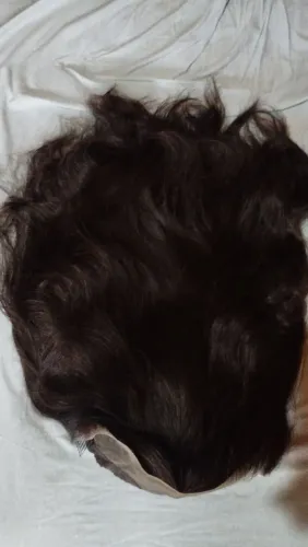Peruca Lace Front Castanha- Ler Descrição