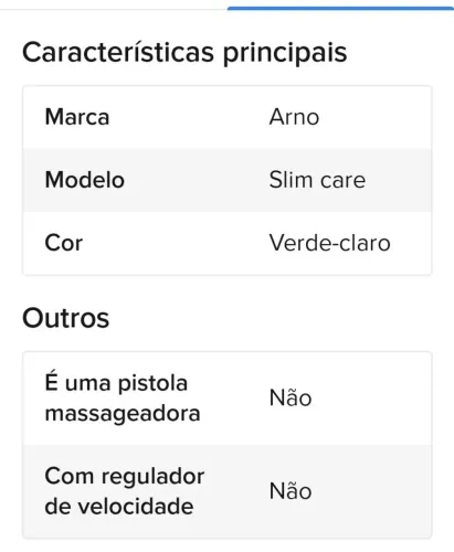 MASSAGEADOR CORPORAL ARNO
