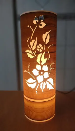 Luminária em pvc