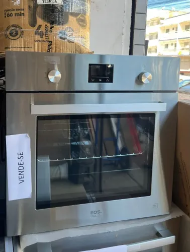 Forno Elétrico de Embutir EOS 80 Litros Premium Convecção Inox EFE80EED