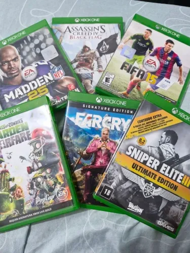 Kit jogos XBOX ONE