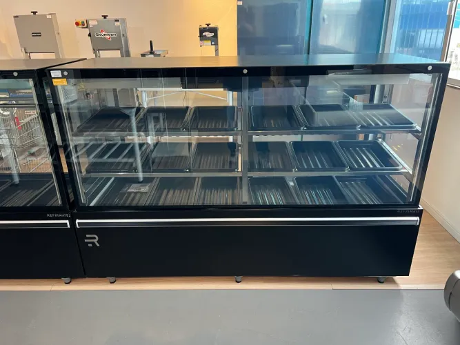 Balcão expositor açougue prateleira 2m novo pronta entrega 