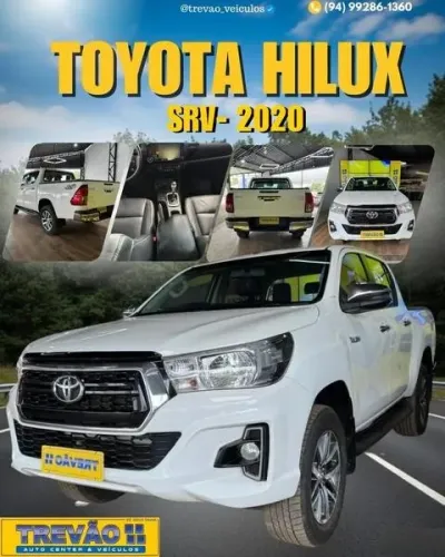 Toyota Hilux CD SRV 4X4 2.8 TDI Diesel Aut. 2020