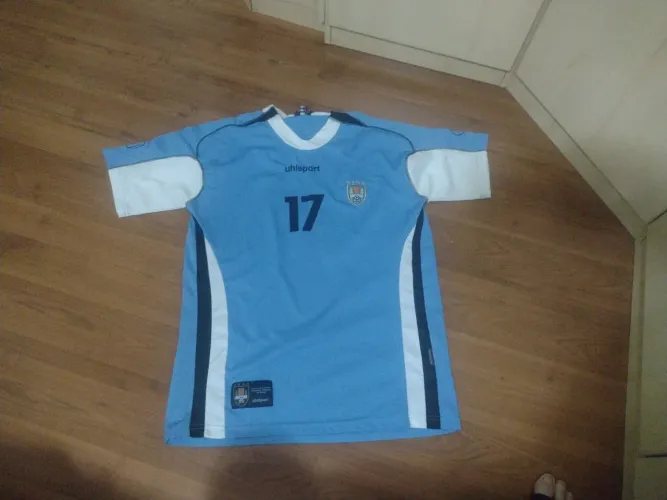 Camisa Seleção Uruguai 2005 Uhlsport 17 G!