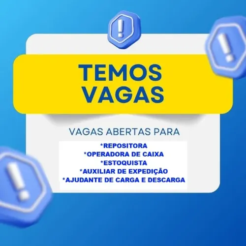 OPORTUNIDADE DE EMPREGO