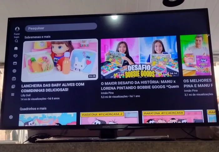 Tv Smart Philips 40 polegadas, estado de nova.