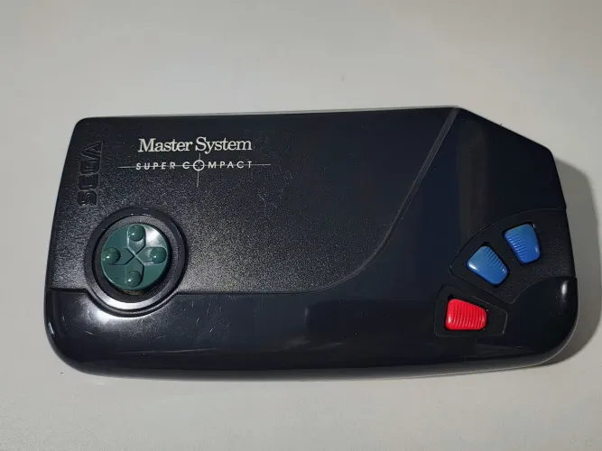 Vídeo Game Master System Super Compact * não pega jogo, tela preta*