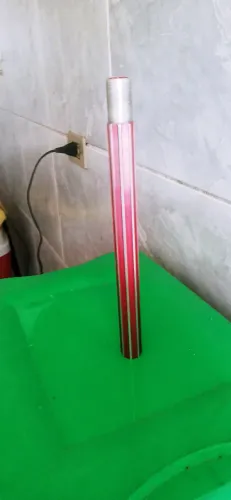 Canote estriado vermelho original extra light frystaly caloi cross 30C.