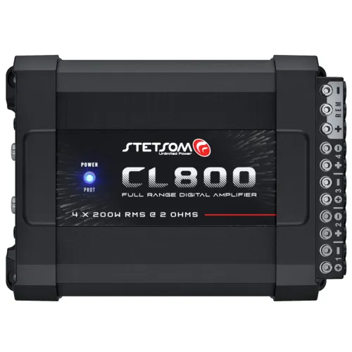 Potência Stetsom som automotivo 800.4