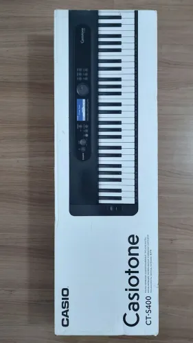 Teclado Casio CT-S 400 só hoje