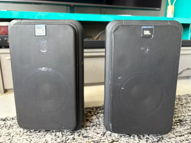 Par de Caixas de Som JBL Control CM62 - Excelente Qualidade