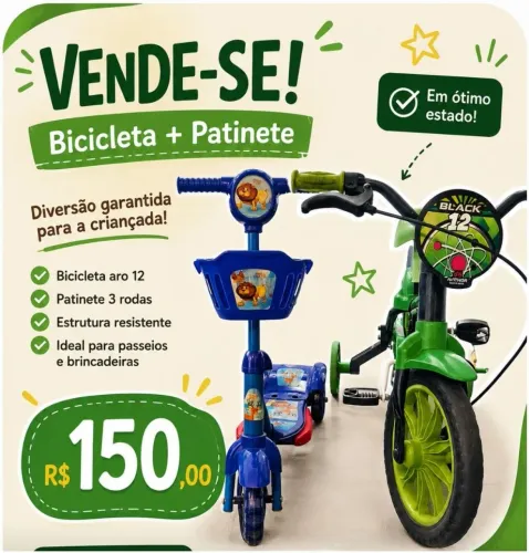 Bicicleta+ patinete